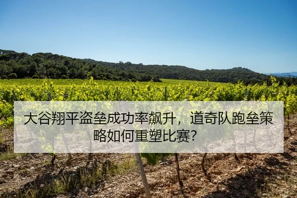 大谷翔平盗垒成功率飙升，道奇队跑垒策略如何重塑比赛？